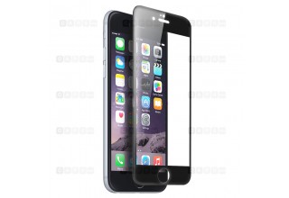 Защитное стекло для iPhone 6 / 6s (3D) (черное)