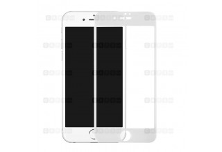 Защитное стекло для iPhone 7 Plus (3D) (белое)