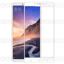 Защитное стекло для Xiaomi Mi Max 3 (3D) (белое)