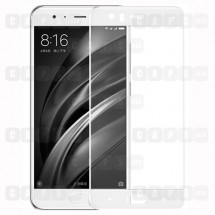 Защитное стекло для Xiaomi Mi 6 (3D) (белое)